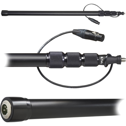 K-Tek Boompole with Internal XLR Cable and Shock Mount