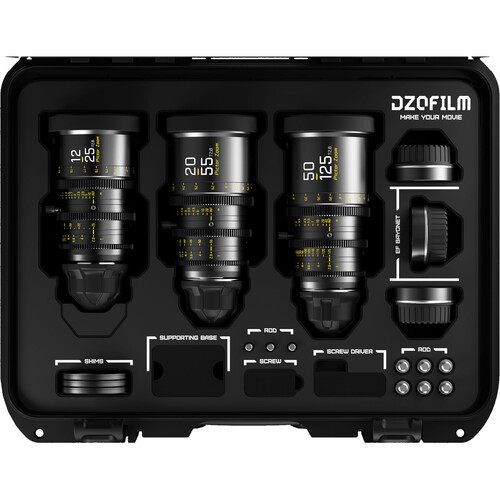 DZOFilm Pictor 3-Lens Cinema Zoom Set
